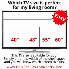 Image result for 60 Inch TV vs 75