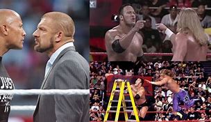 Image result for Triple H The Rock Photos