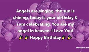 Image result for Birthday Toast to Angel