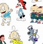 Image result for Cartoon Characters From the 90s Stickers