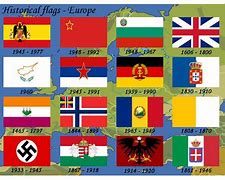 Image result for Historical Flags of Europe