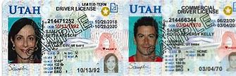 Image result for Utah Real ID Front and Back