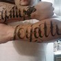 Image result for Family Initial Tattoo