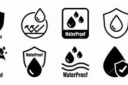 Image result for Blue Waterproof Icon