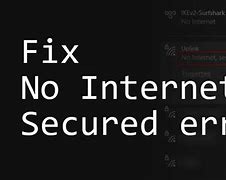 Image result for No Internet Secured