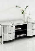 Image result for Mirrored Flat Screen TV Wall Cabinet
