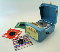 Image result for Vintage Battery Powered MoviePlayer