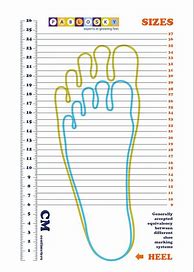 Image result for Kids Foot Measurement