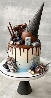 Image result for Happy Birthday Cake Design