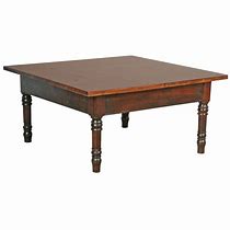 Image result for 36 Inch Square Antique Coffee Table