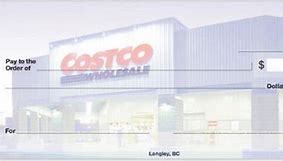 Image result for Costco Check Printing