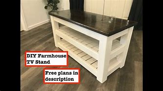 Image result for DIY Farmhouse TV Stand Plans