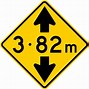 Image result for Tunnel Clearance Height Sign