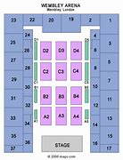 Image result for Wembley SSE Arena Seating Plan