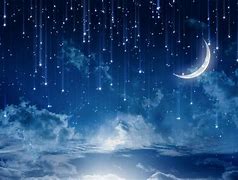 Image result for Dark Cloudy Starry Sky