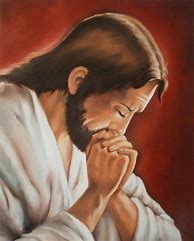 Image result for Jesus Christ Praying Drawing