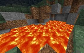 Image result for Lava Wall Minecraft