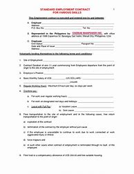 Image result for Generic Employee Contract