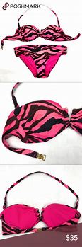 Image result for Pink Zebra Print Victoria's Secret
