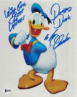 Image result for Donald Duck Signature