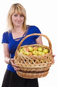 Image result for Apple Basket Cartoon