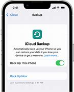 Image result for iPhone iCloud Backup in Settings