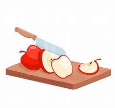 Image result for Apple Slices Cartoon