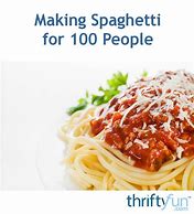 Image result for 100 Gallons of Spaghetti