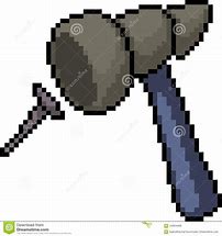 Image result for Hammer Pixel Art