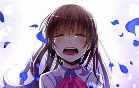 Image result for Crying Anime Girl with Red Hair