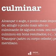 Image result for culminar