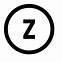 Image result for White Letter Z