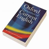 Image result for Oxford Dictionary and Thesaurus Yellow