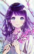 Image result for Purple Anime Characters