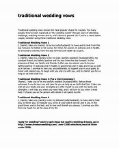 Image result for Wedding Vows Tradiational