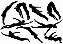 Image result for Female Swimming Silhouette