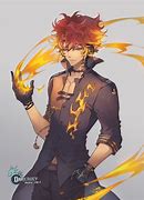 Image result for Anime Boy Dragon Electrotic