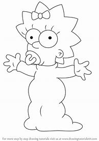 Image result for Simpsons Characters Outline