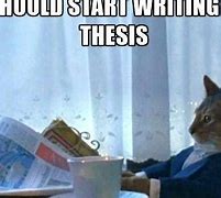 Image result for Writing Thesis Meme