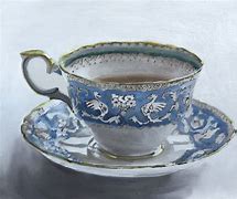 Image result for Tea Cup Painting