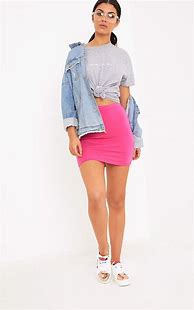 Image result for Pink Mini Skirt Outfits