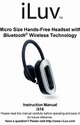 Image result for iLuv Bluetooth Headphones Manual