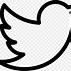 Image result for Twitter Logo Silhouette SVG