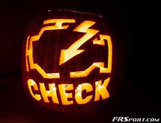 Image result for Check Engine Light Pumpkin Stencil