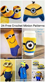 Image result for Crochet Minion Pattern