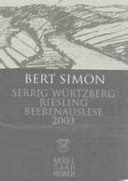 Image result for Bert Simon Serriger Herrenberg Riesling Auslese Goldkapsel