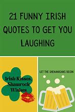 Image result for Irish Funny Quotes Humor