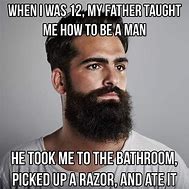 Image result for Beard Shape Up Meme