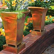 Image result for Large Metal Planters Outdoor