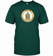 Image result for Army Sergeant Major T-Shirt